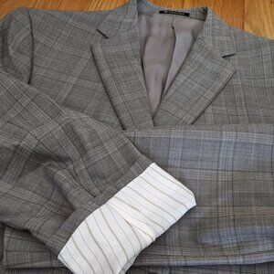 Hart Schaffner & Marx 46R Sports Coat - Grey